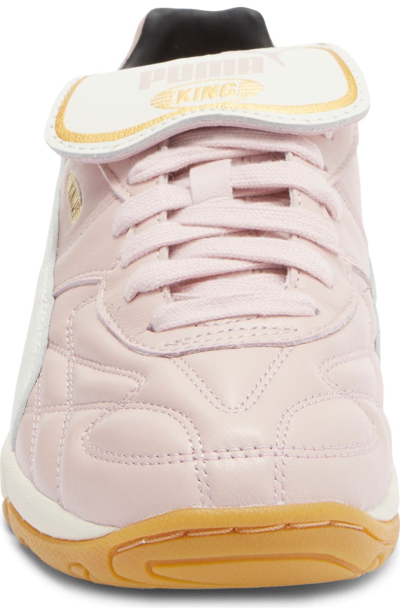 PUMA King Indoor Sneaker, Alternate, color, Mauve Mist/ Warm White
