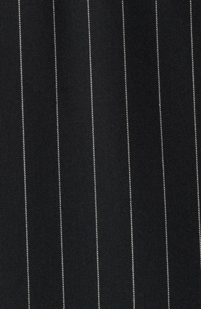 Y-3 Refined Pinstripe Jacket, Alternate, color, Black
