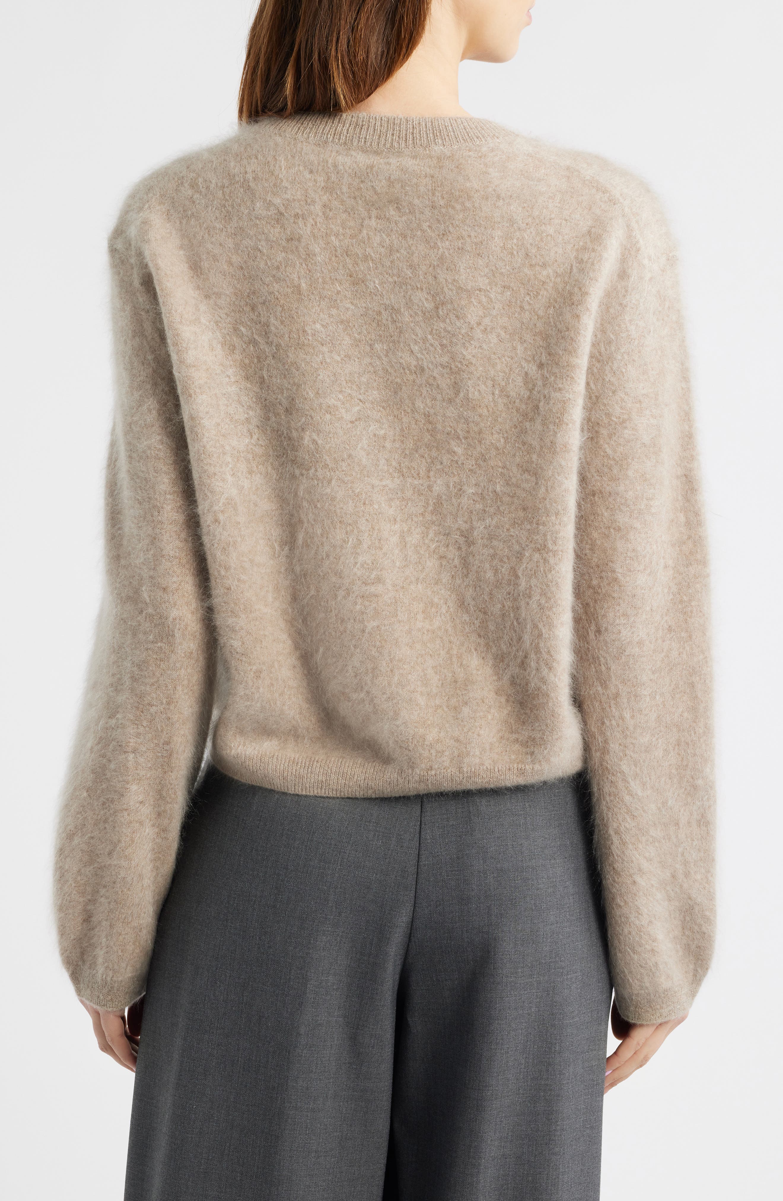 Brushed Cashmere Cardigan - image 2
