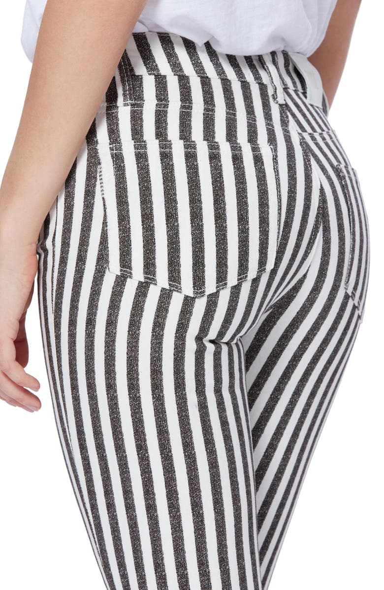 PAIGE Hoxton High Waist Ankle Straight Leg Jeans, Alternate, color, 