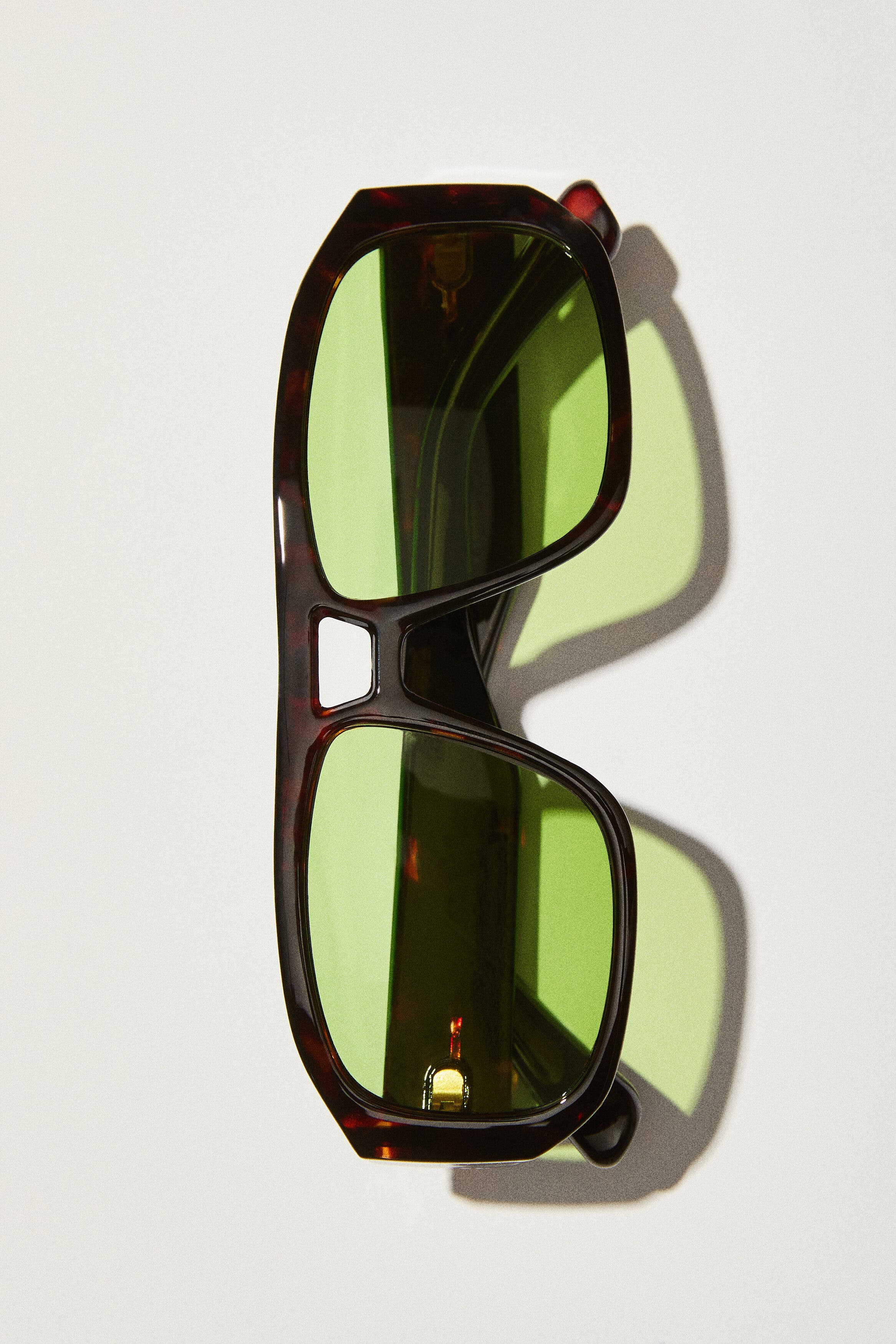 Polarized Aviator-style Sunglasses, Alternate, color, Brown/tortoiseshell pattern