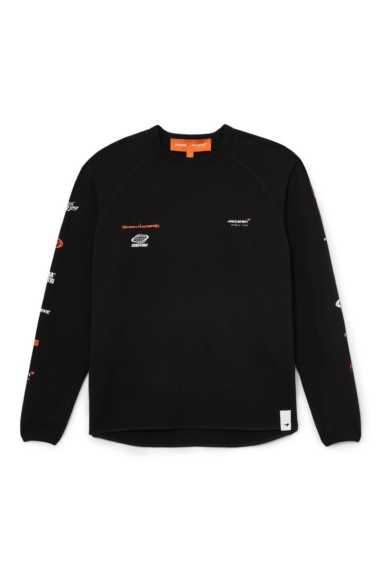Kruz Thermal Graphic Long Sleeve T-Shirt, Alternate, color, BLACK