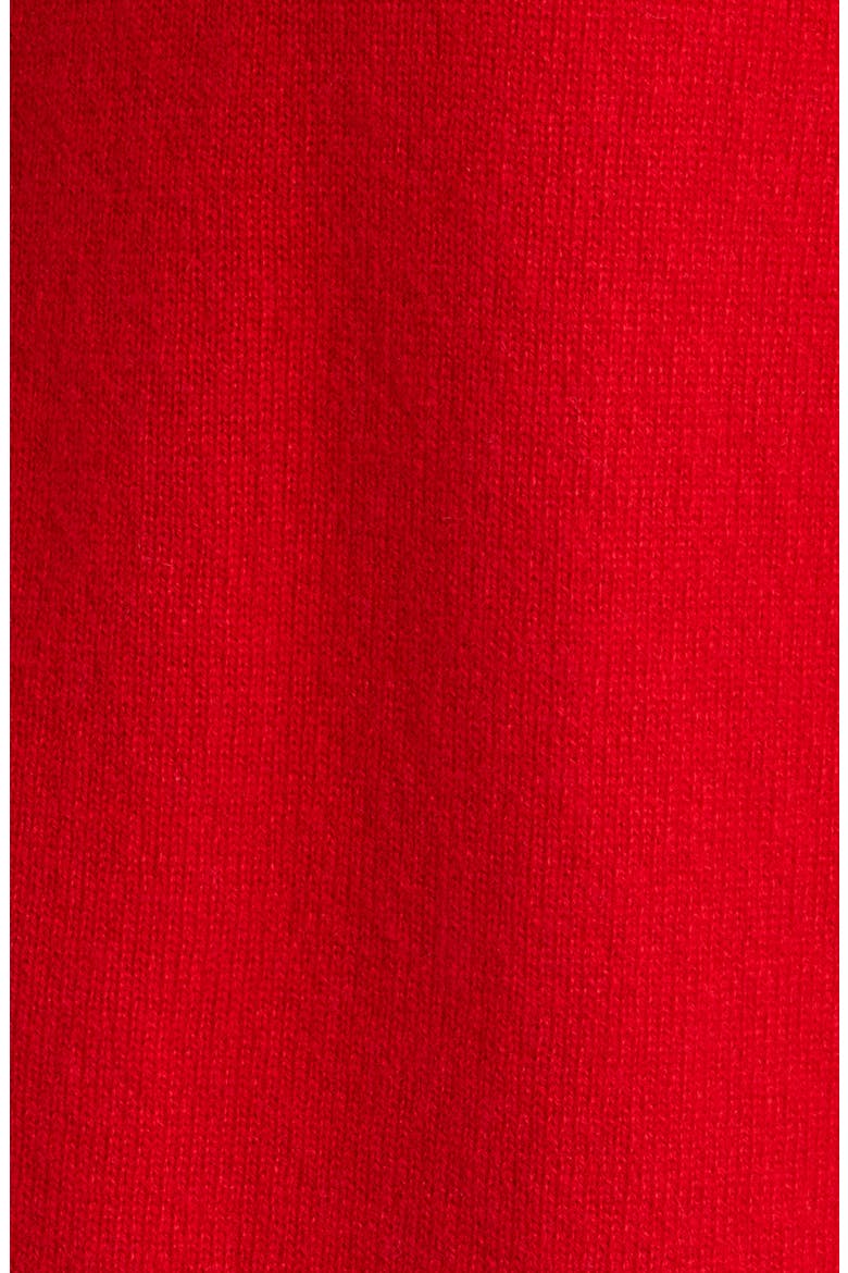 Nyla Cashmere Cardigan, Alternate, color, RED