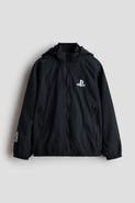 H&M Hooded Nylon Windbreaker