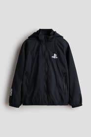 H&M Hooded Nylon Windbreaker