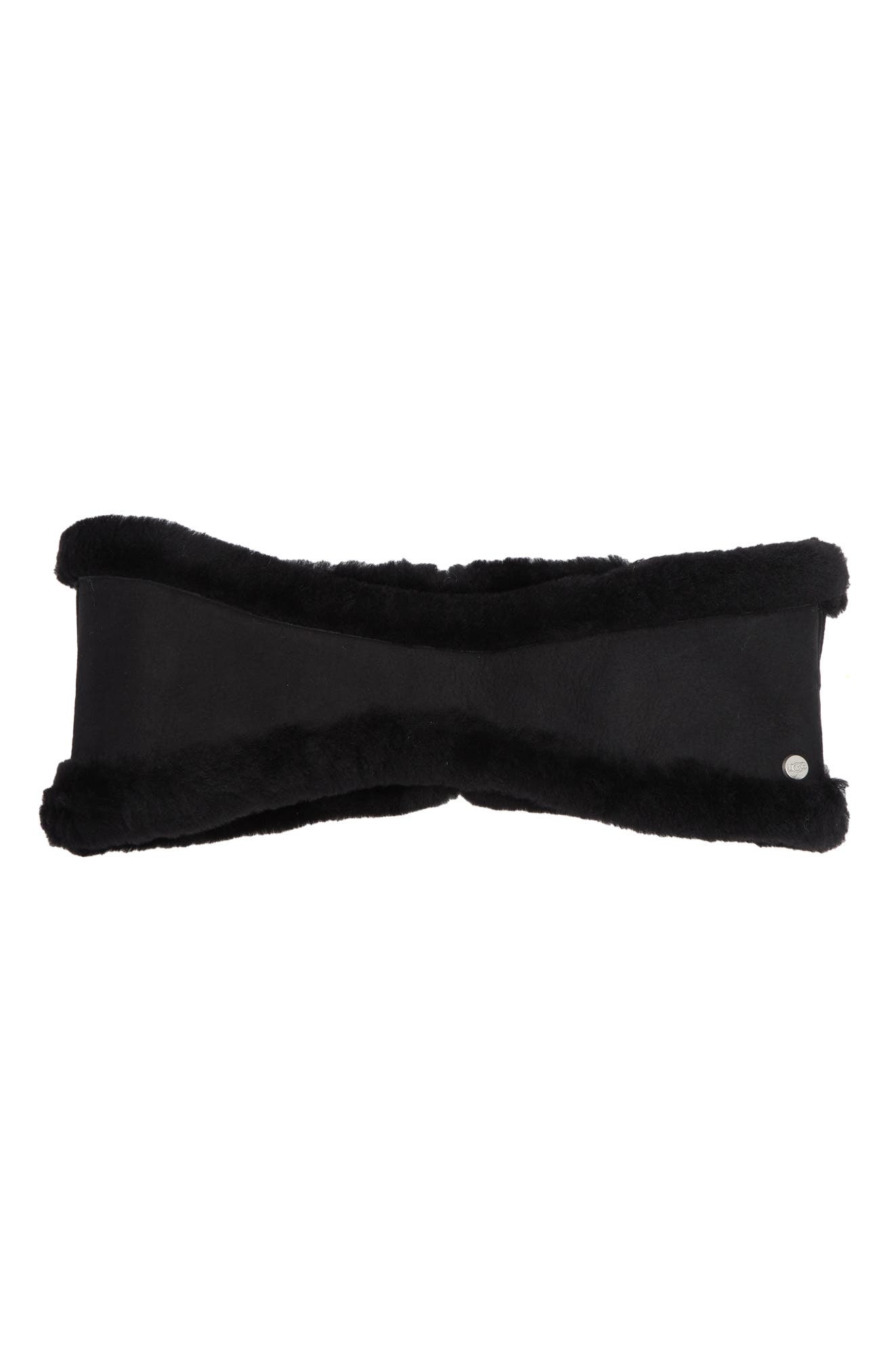 UGG® UGG Reversible Genuine Shearling Headband
