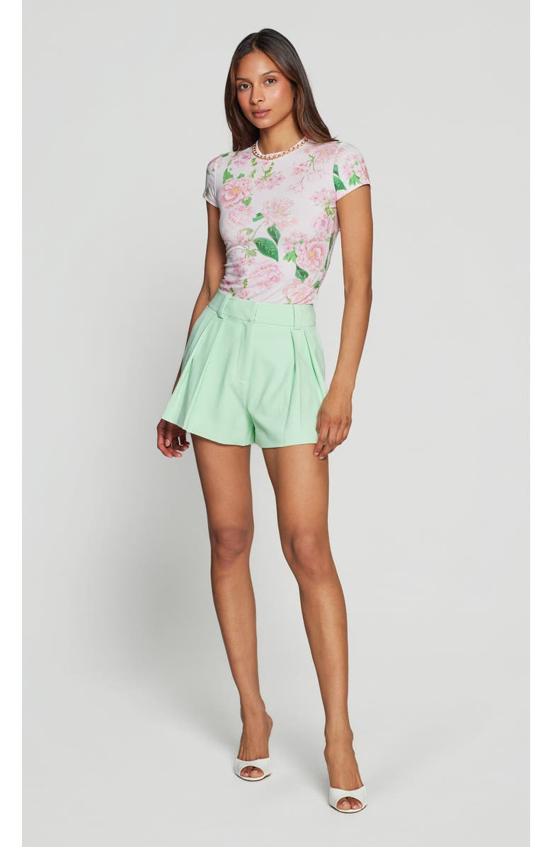 Generation Love Willa Lightweight Crepe Shorts, Alternate, color, Green