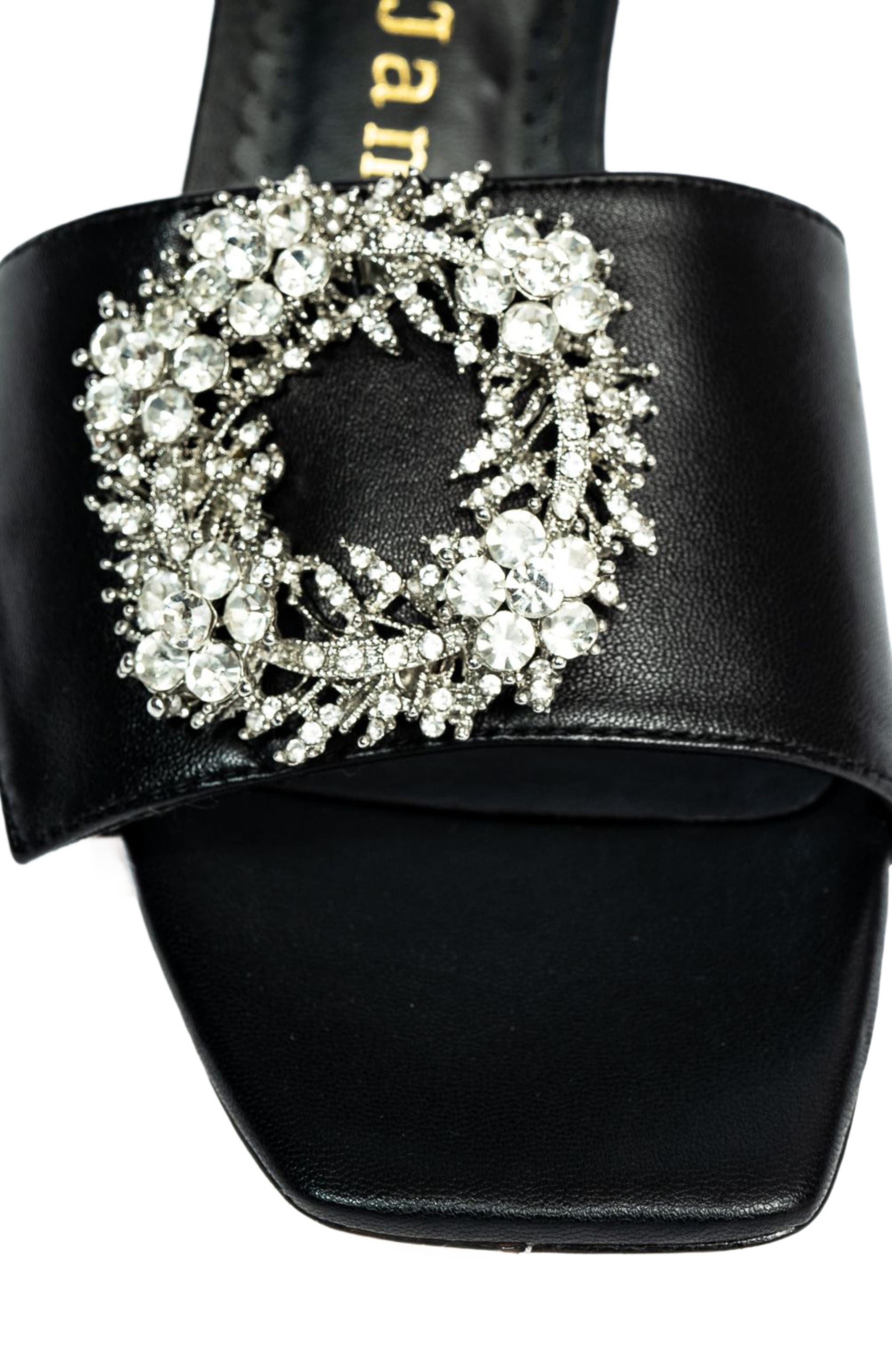 Allegra James Harper Leather Sandal, Alternate, color, 