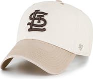 '47 Men's '47 Natural/Tan St. Louis Cardinals Neutral Terrain Clean Up Adjustable Hat