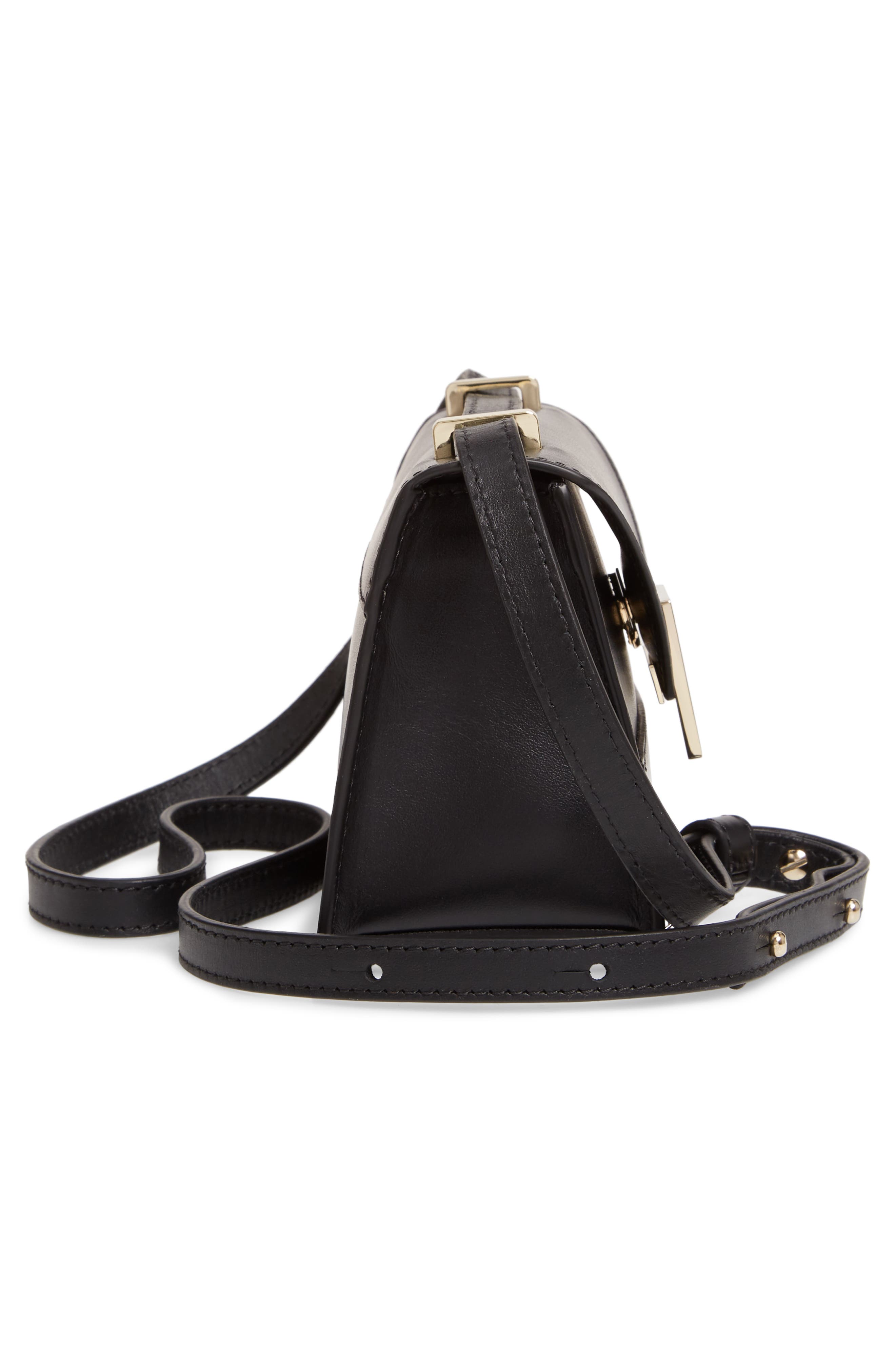 DeMellier Mini Copenhagen Leather Crossbody Bag, Alternate, color, 