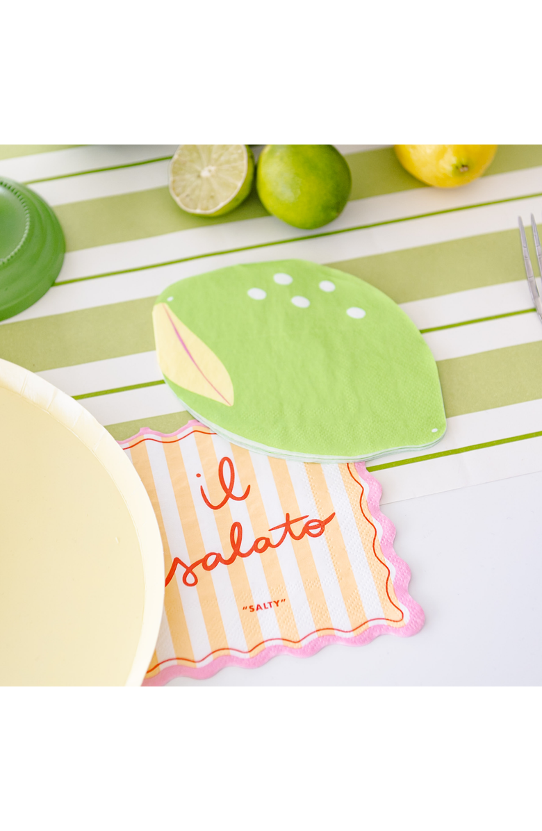 Jollity & Co. Le Dinner Lime Cocktail Napkins, Main, color, Assorted Pre-Pack