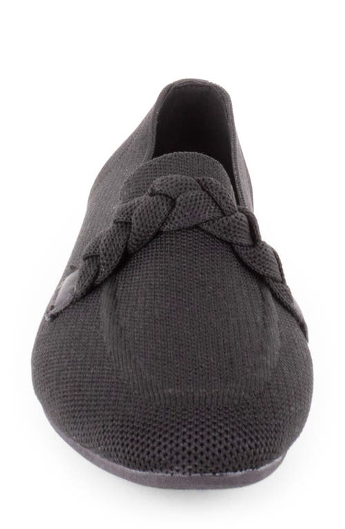 Tahari Andalusia Knit Loafer In Black