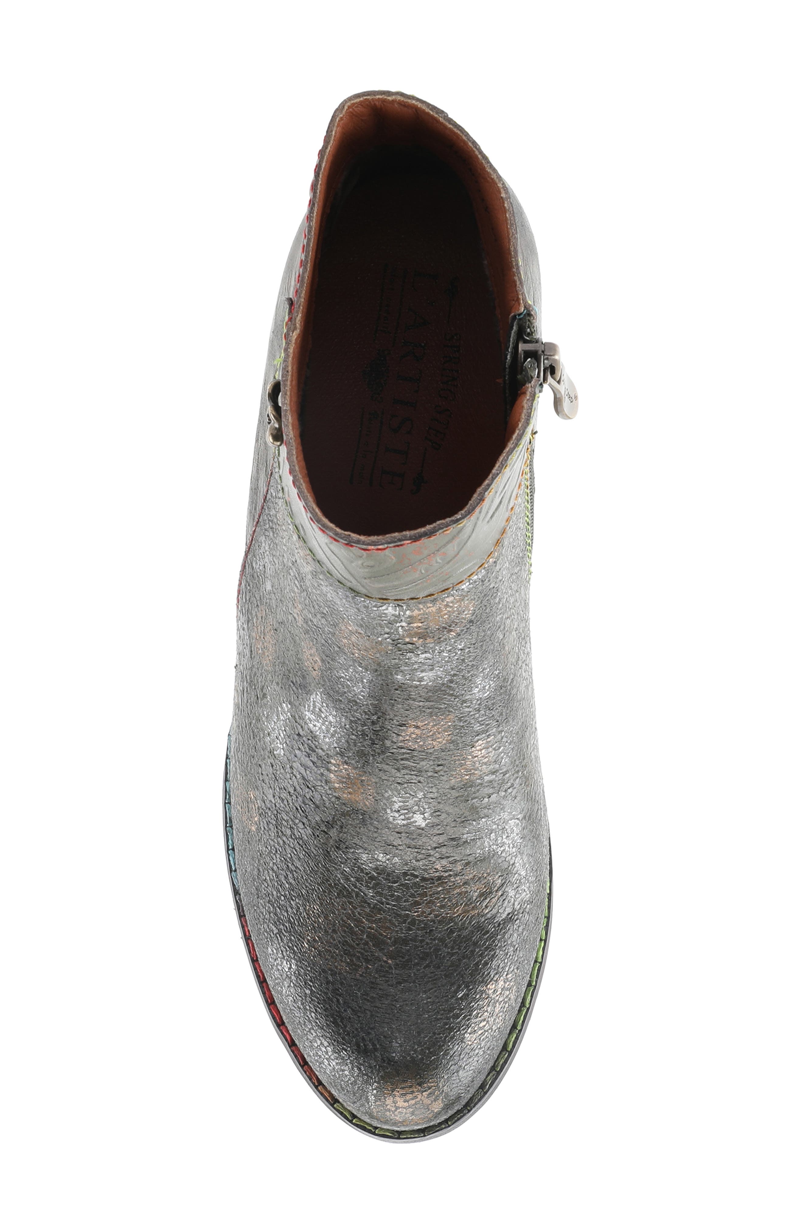 L'Artiste by Spring Step Bestlove Bootie, Alternate, color, Olive Multi