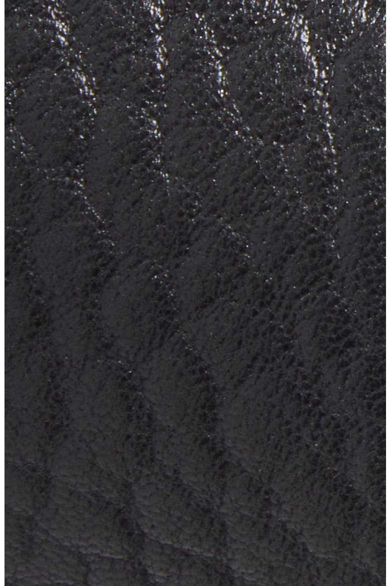 Kirka Leather Belt, Alternate, color, BLACK