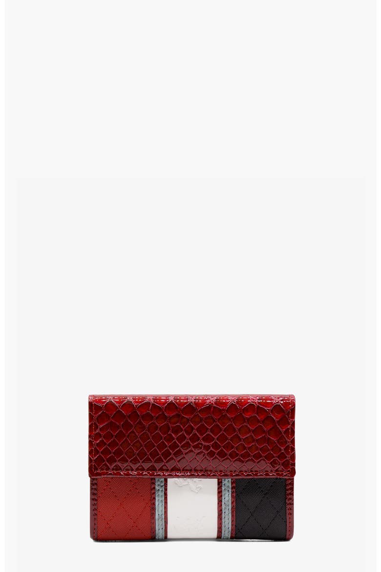 Royal Wallet 203, Alternate, color, Navy / Red / White / Silver