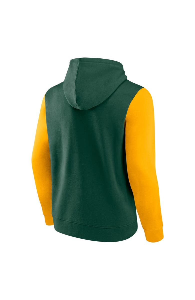FANATICS Men's Fanatics Green Green Bay Packers Extra Point Pullover Hoodie, Alternate, color, 