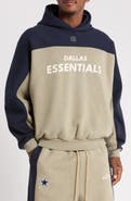 Fear of God Essentials Dallas Cowboys 90s Relaxed Colorblock Hoodie