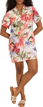 Tommy Bahama Island Bloom Floral Print Shift Dress
