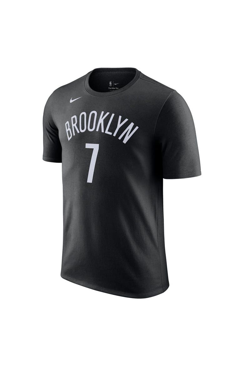 Men's Nike Kevin Durant Black Brooklyn Nets Icon 2022/23 Name & Number T-Shirt, Alternate, color, Black