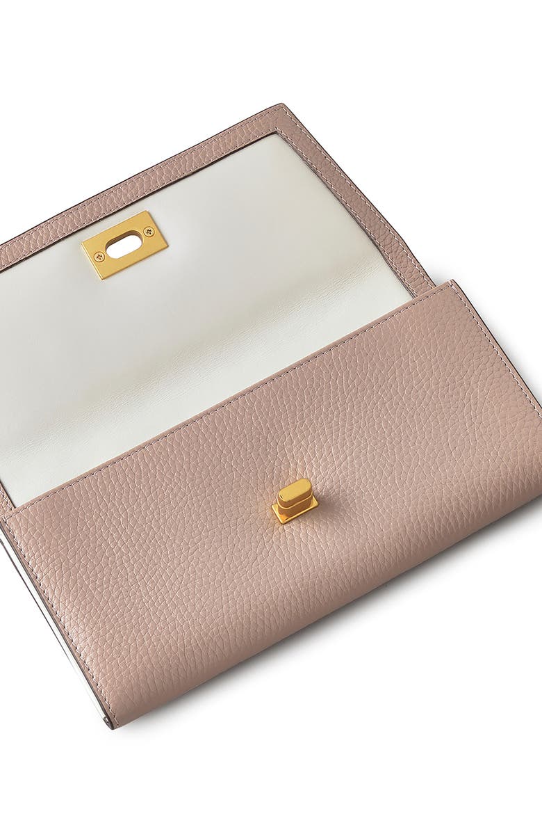 Radley Brooke Avenue Large Flapover Wallet, Alternate, color, Latte