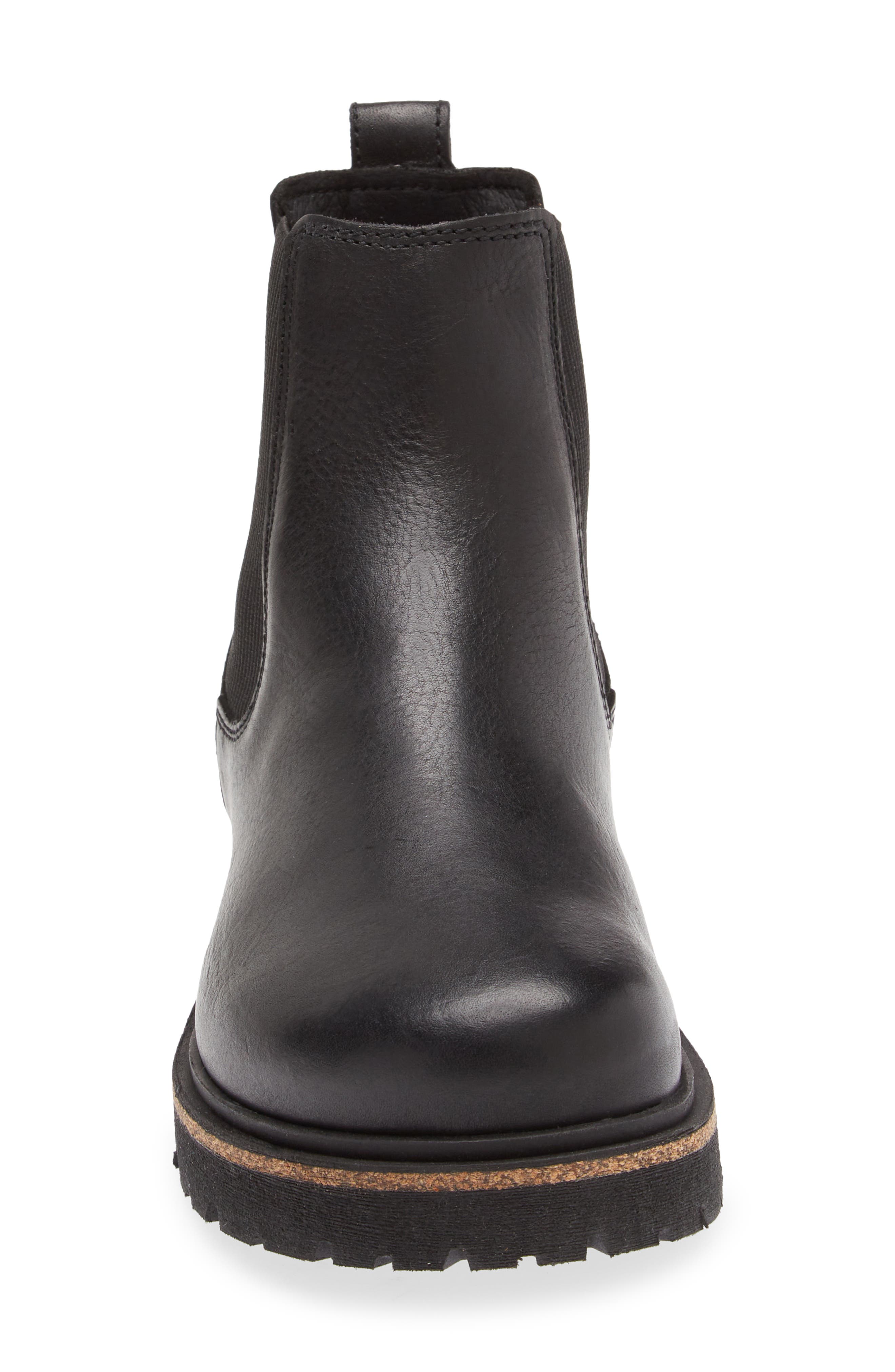Birkenstock Highwood Chelsea Boot, Alternate, color, Black