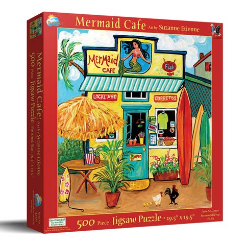 Mermaid Cafe 500 piece Jigsaw Puzzle for Adults