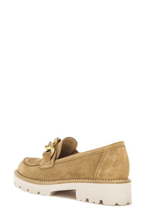 Gabor Platform Bit Loafer In Brown