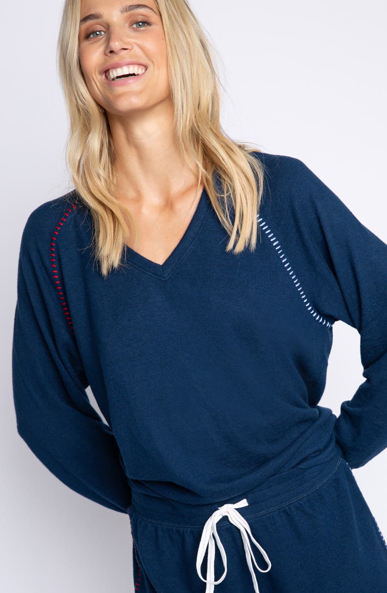 PJ Salvage Take Me to Paradise Short Pajamas, Alternate, color,