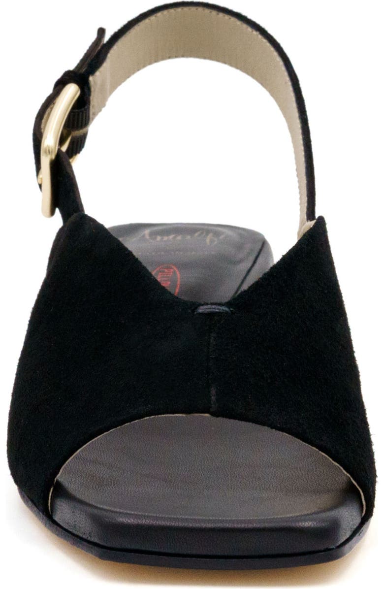 Amalfi by Rangoni Balista Slingback Sandal, Alternate, color, Black Cashmere