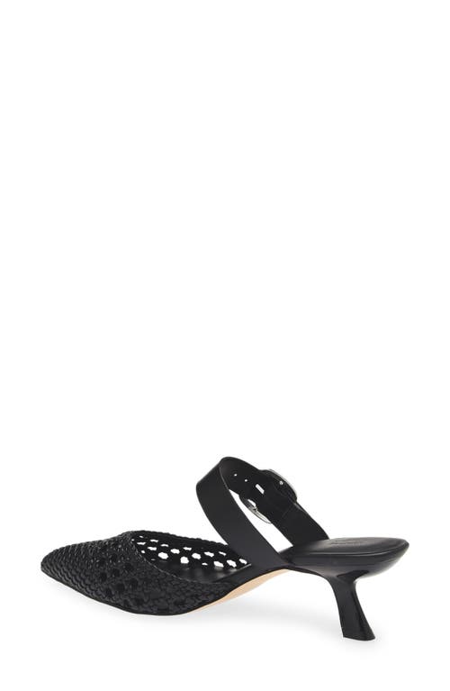 Nordstrom Rack Fawn Woven Mule In Black