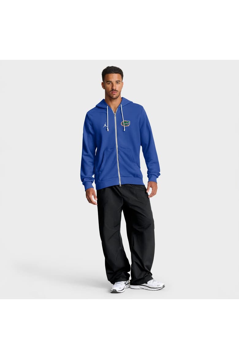Men's Jordan Brand Royal Florida Gators 2025 Sideline Performance Full-Zip Hoodie, Alternate, color, Royal