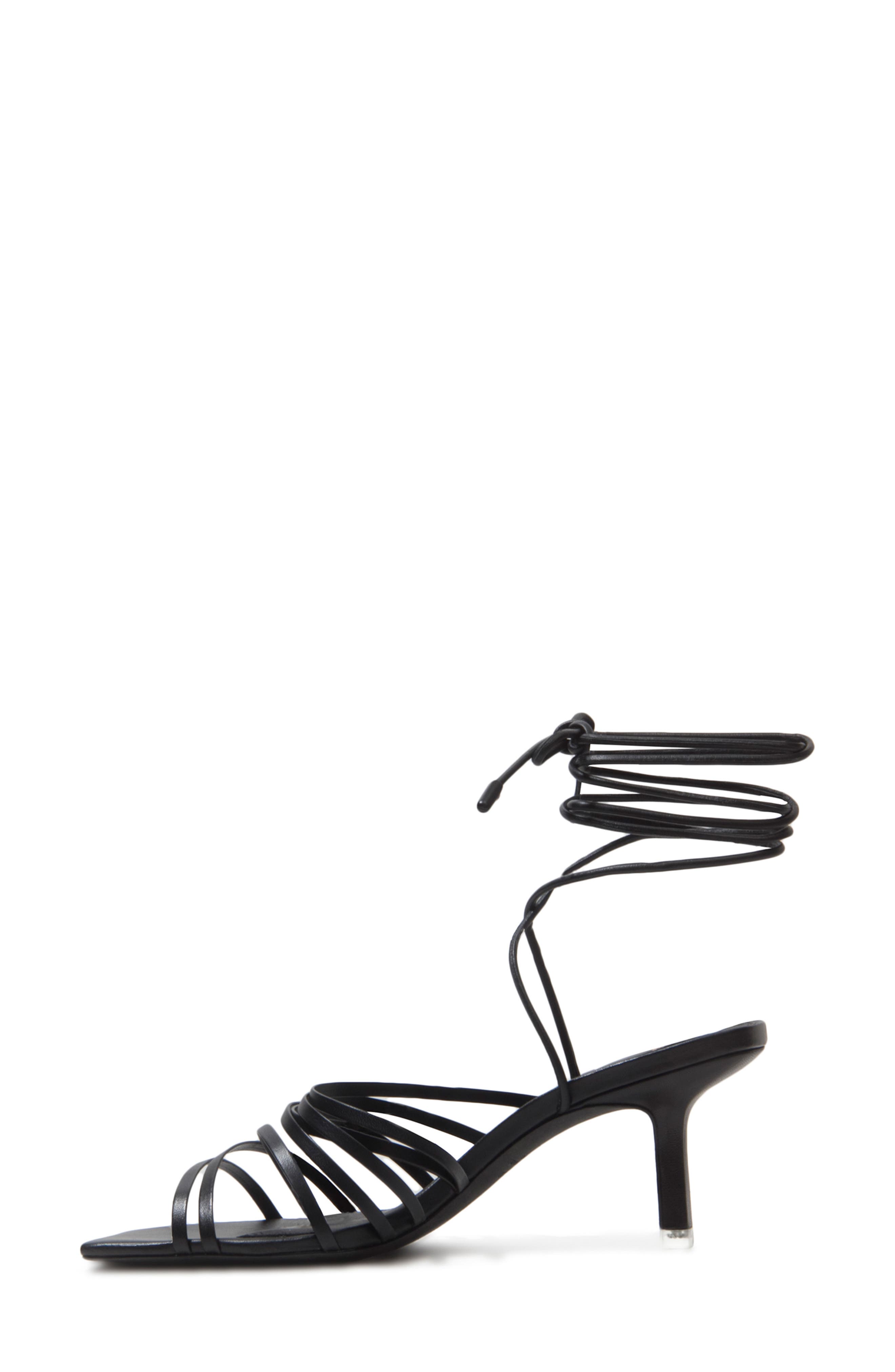 BLACK SUEDE STUDIO Franca Strappy Sandal, Alternate, color, 
