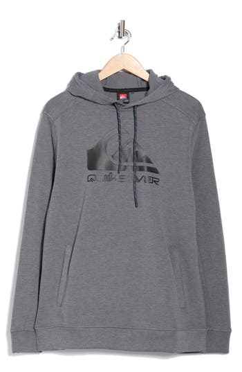 Quiksilver Gridliner Pullover Hoodie In Gray