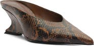 Schutz Siena Pointed Toe Wedge Mule