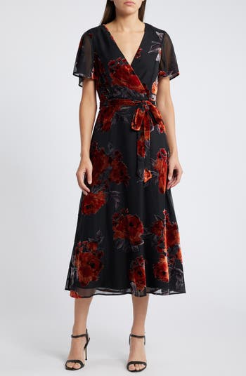 lulu lace midi dress Style Sangria