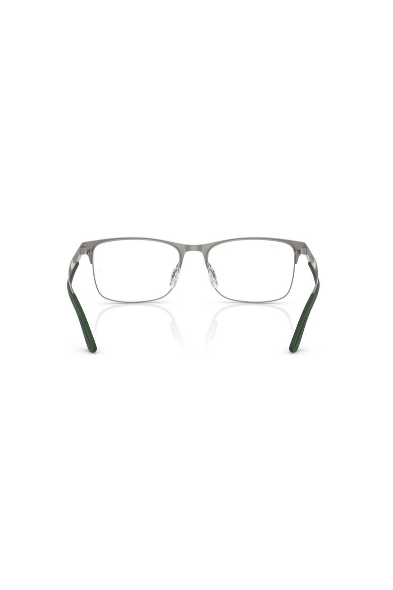 55mm Rectangle optical glasses, Alternate, color, Grey
