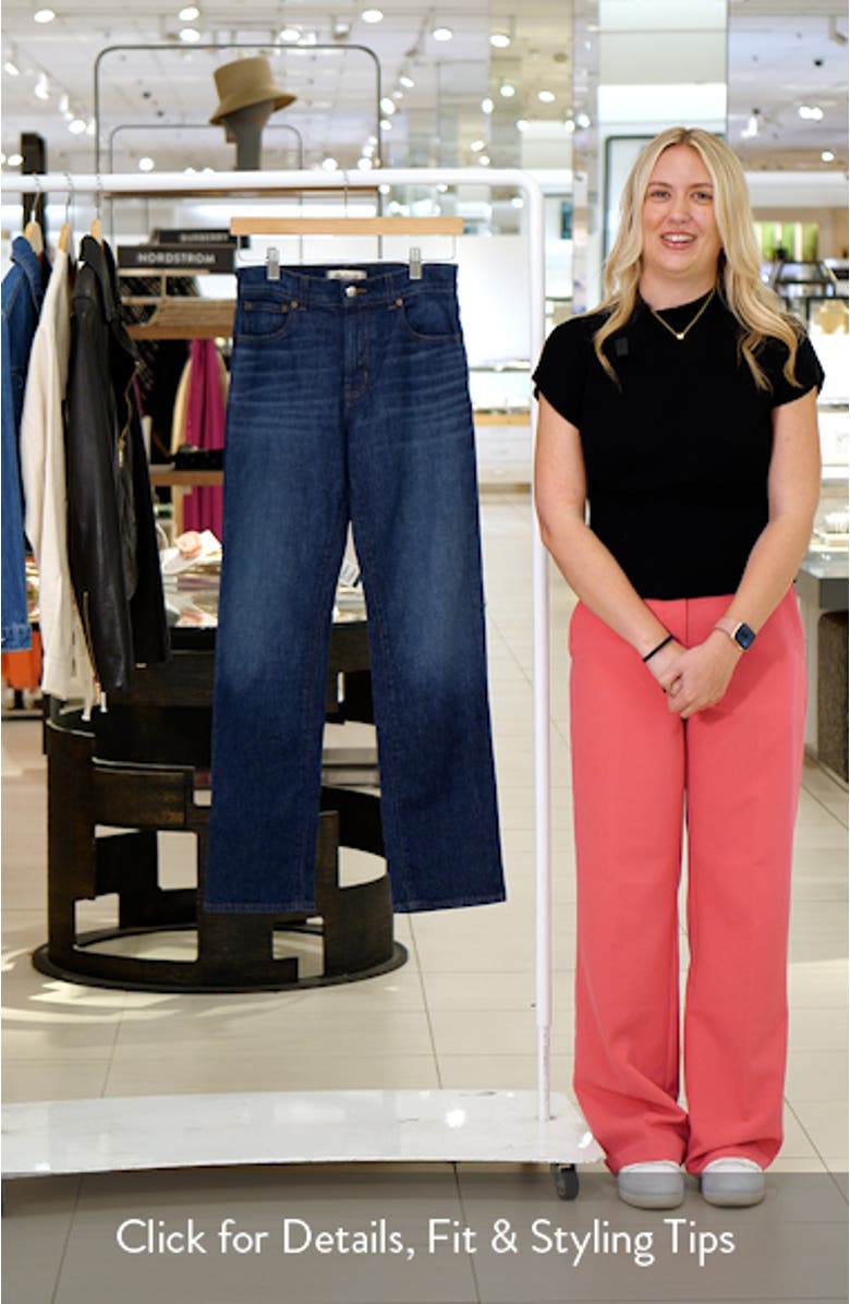 The Signature Straight Jean, sales video thumbnail