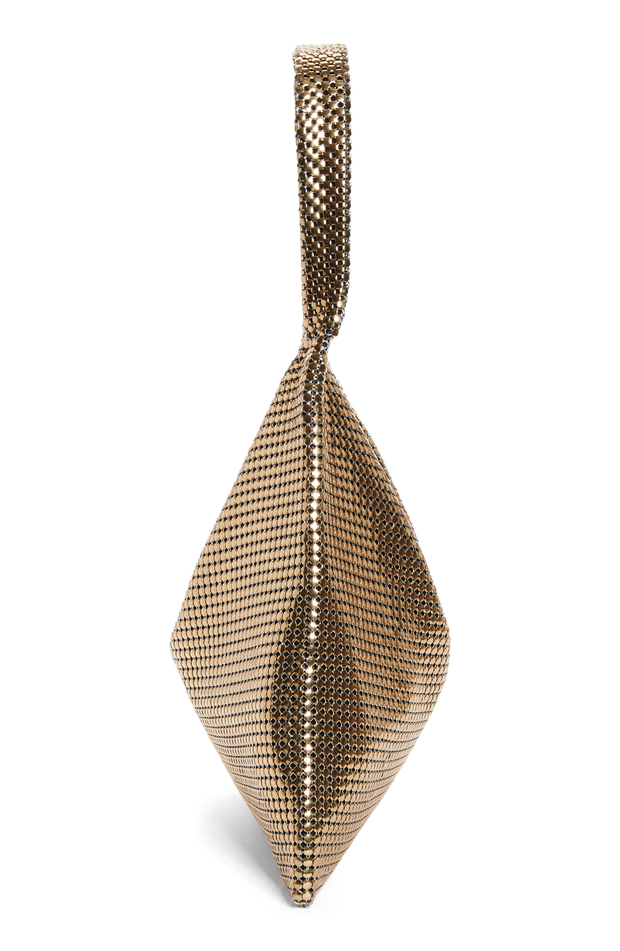 Rabanne Pixel Chain Mesh Tote, Alternate, color, 