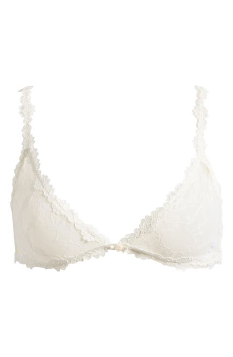 Stretch Lace Triangle Bralette (Regular & Plus)