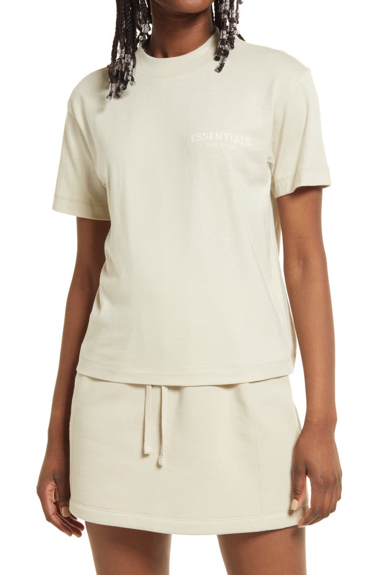 Graphic Logo Tee, Main, color, WHEAT