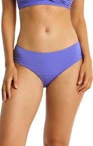 Sea Level Capri Mid Rise Bikini Bottoms