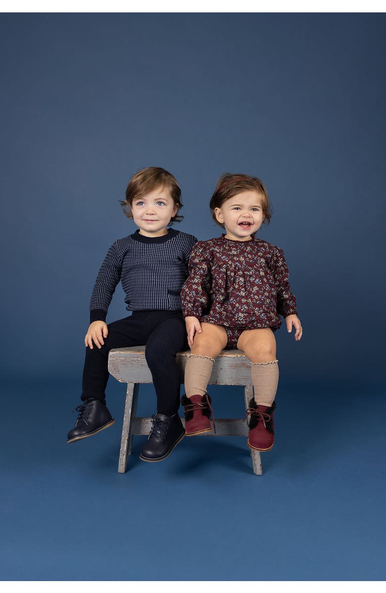 Ely's & Co. Looms Thin Stripe Collection - Toddler Set, Alternate, color, Navy/Blue