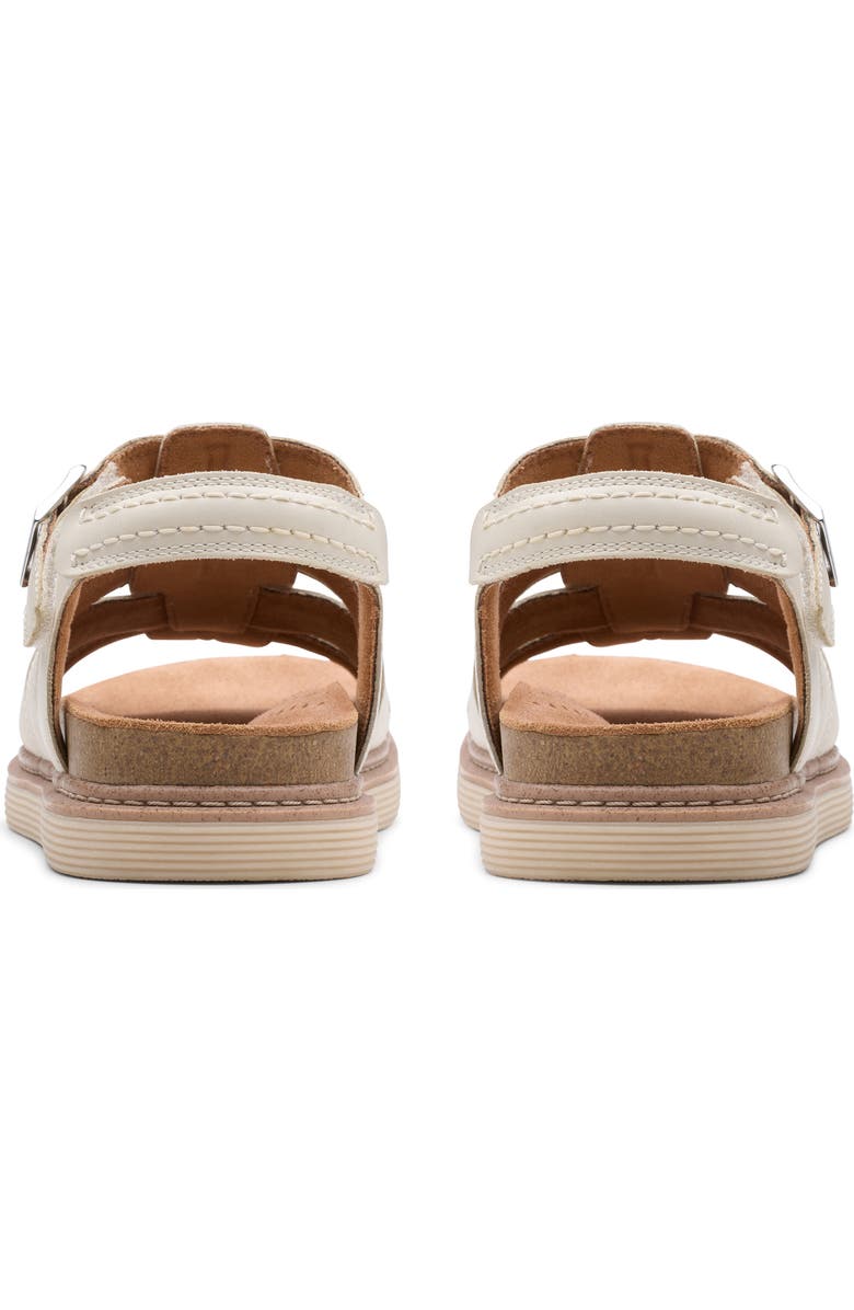 Clarks<sup>®</sup> Arwell Sun Cage Sandal, Alternate, color, Cream Leather