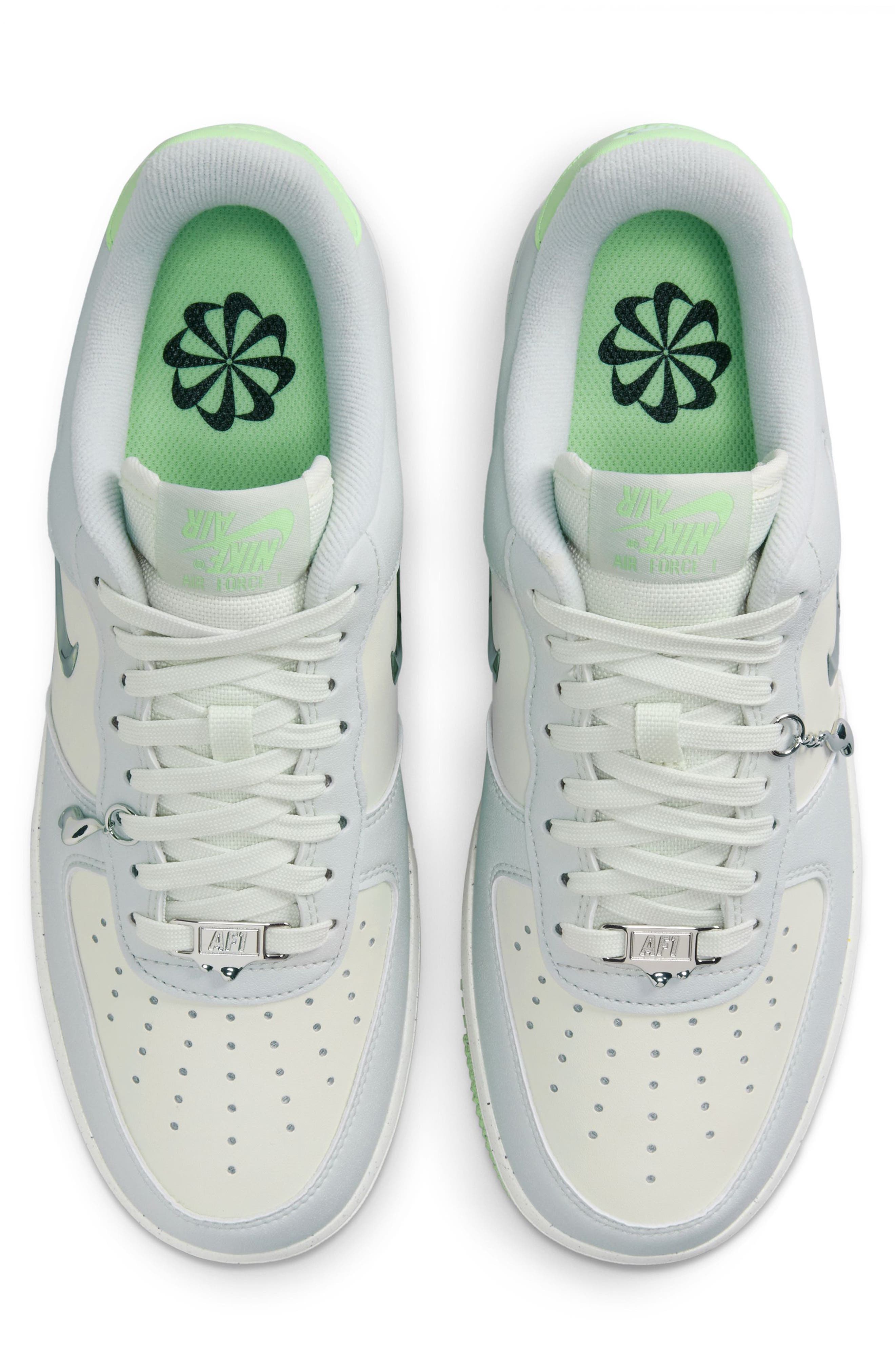 Nike Air Force 1 '07 Next Nature SE Sneaker, Alternate, color, Sea Glass/ Vapor Green/ Sail