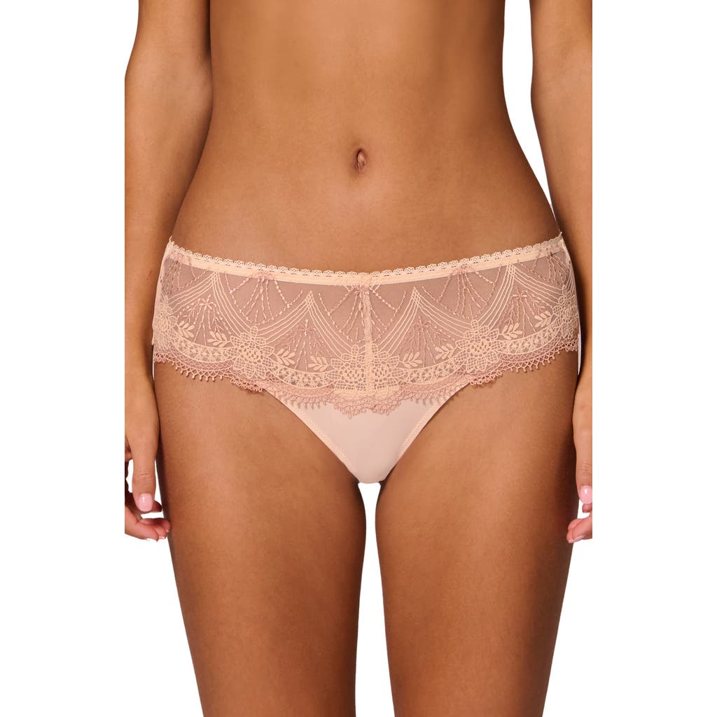 Simone Perele Allure Boyshorts In Chic Beige