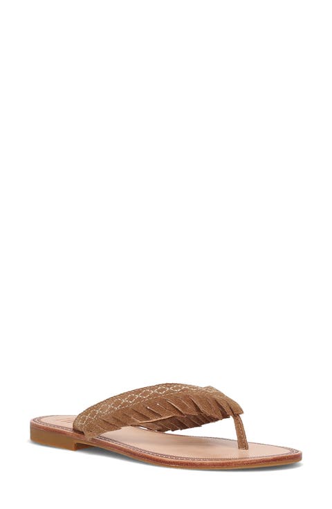 Ava Fringe Flip Flop