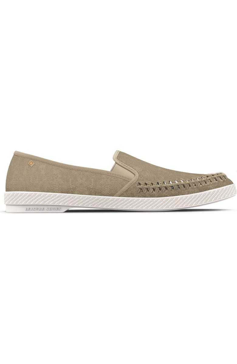 Rivieras Slip-On Woven Split Toe Moccasin, Main, color, Light