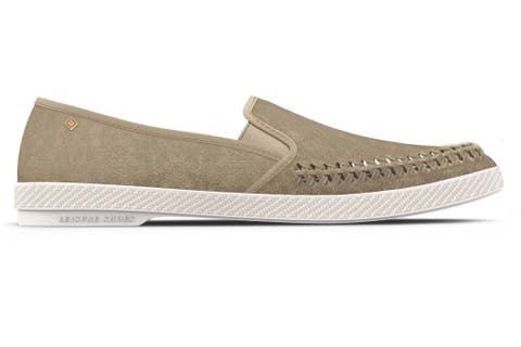 Slip-On Woven Split Toe Moccasin