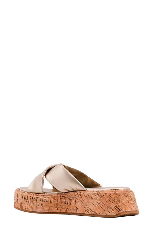 Shushop Lydia Platform Slide Sandal
