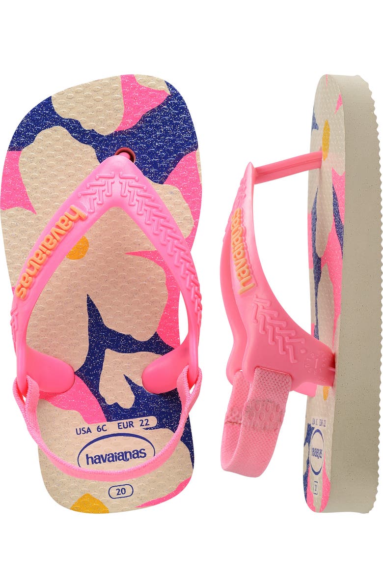 Havaianas Kids' Mini Me Sandal, Alternate, color, Beige